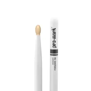 Palillos Promark Hickory 5B - Punta Madera Color Blanco