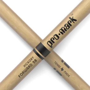 Palillos Promark Hickory 5B - Punta Nylon