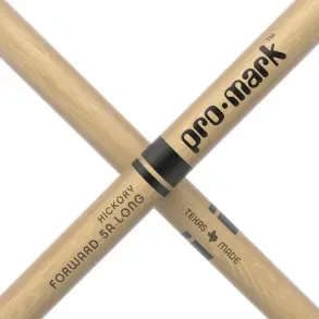 Palillos Promark Hickory 5A Long Punta Madera