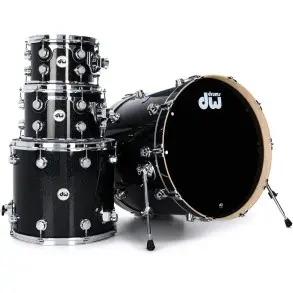 Batería DW Collector Series | 4 cuerpos Color Black Ice