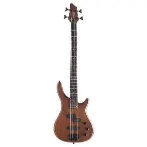 Bajo Eléctrico Stagg Fusion Mics Precision Jazz 4 Cuerdas Walnut Satin
