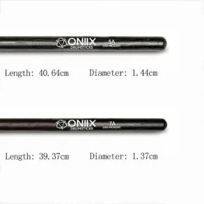 Palillos Zildjian ONIIX Series 5A Punta Madera Hickory