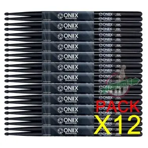 Pack x12 Palillos Zildjian ONIIX Series 5A Punta Madera Hickory