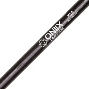 Pack x12 Palillos Zildjian ONIIX Series X5A Extra Largos Punta Madera Hickory OX5A