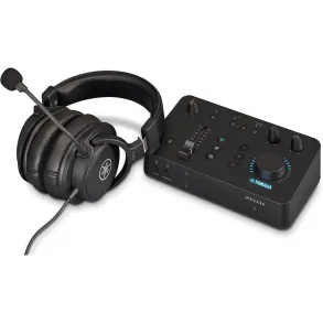 Pack Yamaha ZG01 Mixer Video Streaming game+ Auricular YH-G01 Con Micrófono