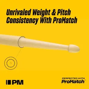 Palillos Promark Forward Balance 535 7A - Punta Madera Acorn