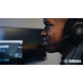 Auriculares Gamer Con Microfono Yamaha YH-G01 Color Negro