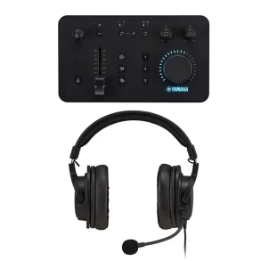 Pack Yamaha ZG01 Mixer Video Streaming game+ Auricular YH-G01 Con Micrófono