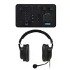 Pack Yamaha ZG01 Mixer Video Streaming game+ Auricular YH-G01 Con Micrófono