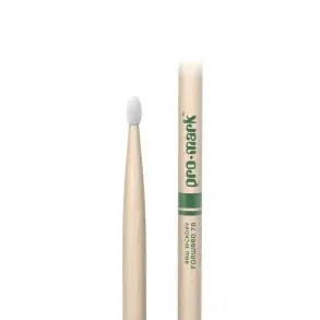 Palillos Promark Hickory Natural - 7A Punta Madera