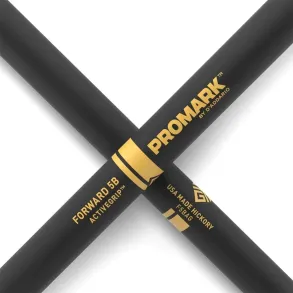 Palillos Promark Activegrip Acorn - 5B Punta Madera