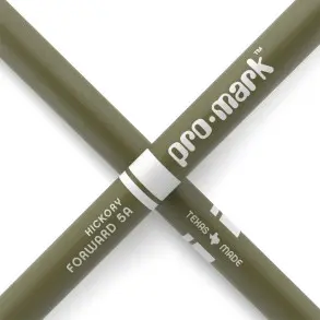 Palillos Promark Hickory - 5A Punta Madera TX5AWGREEN