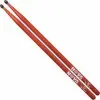 Palillos Baquetas Nova By Vic Firth 5anr Punta Nylon Rojo