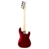 Bajo Eléctrico Zurdo Leonard Precision 4 Cuerdas Rojo Metálico
