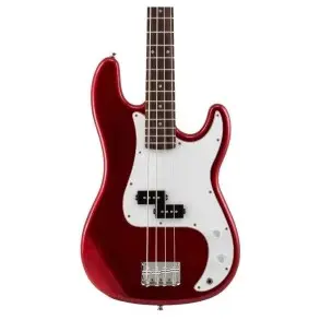 Bajo Eléctrico Leonard Precision 4 Cuerdas Rojo + Accesorios