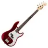 Bajo Eléctrico Leonard Precision 4 Cuerdas Rojo + Accesorios