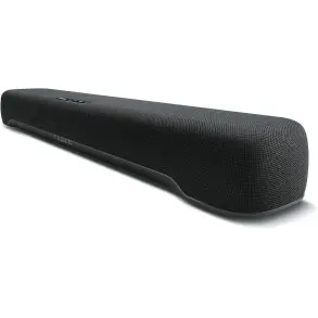 Barra De Sonido Compacta Con Subwoofer Incorporado y Bluetooth Yamaha SRC20AB