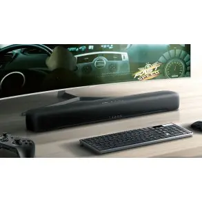 Barra De Sonido Compacta Con Subwoofer Incorporado y Bluetooth Yamaha SRC20AB