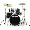 Batería Acústica Yamaha Stage Raven Black De 5 Cuerpos Con Bombo 22 | SBP2F5RB