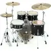 Batería Acústica Yamaha Stage Raven Black De 5 Cuerpos Con Bombo 22 | SBP2F5RB
