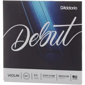 Encordado Para Violin 4/4 Daddario Debut D310 4/4M