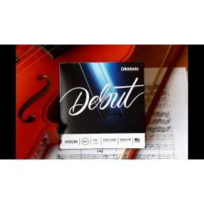 Encordado Para Violin 4/4 Daddario Debut D310 4/4M