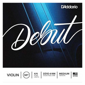 Encordado Para Violin 4/4 Daddario Debut D310 4/4M