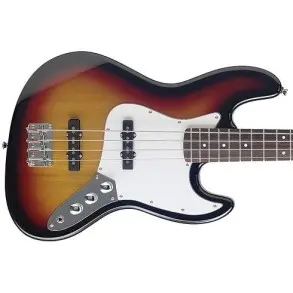 Bajo Eléctrico Stagg Jazz Bass 4 Cuerdas Sunburst 3 Tonos