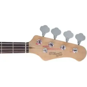 Bajo Eléctrico Stagg Jazz Bass 4 Cuerdas Negro