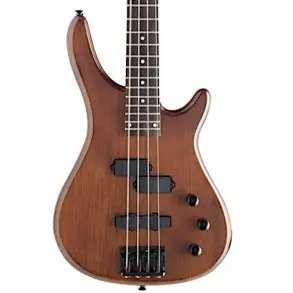 Bajo Eléctrico Stagg Fusion Mics Precision Jazz 4 Cuerdas Walnut Satin