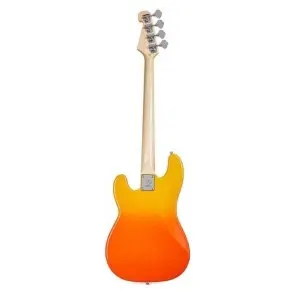 Bajo Eléctrico SX Precision 4 Cuerdas Burning Fire + Funda