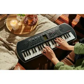 Teclado Casio SA81 De 44 Teclas Mini | 100 Sonidos | Color Negro