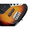 Bajo Eléctrico SX Jazz Bass 4 Cuerdas Sunburst 3 Tonos + Funda