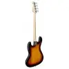 Bajo Eléctrico SX Jazz Bass 4 Cuerdas Sunburst 3 Tonos + Funda