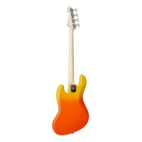 Bajo Eléctrico SX Jazz Bass 4 Cuerdas Burning Fire + Funda