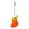 Bajo Eléctrico SX Jazz Bass 4 Cuerdas Burning Fire + Funda