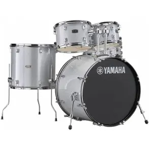 Batería Acústica Yamaha Rydeen De 5 Cuerpos Con Bombo 20 | Color Silver Glitter | RDP0F5SLG