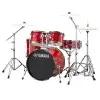 Batería Acústica Yamaha Rydeen De 5 Cuerpos Con Bombo 20 | Color Hot Red | RDP0F5HTR
