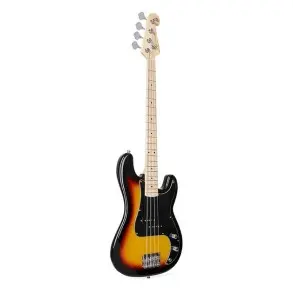 Bajo Eléctrico SX Precision 4 Cuerdas Sunburst 3 Tonos + Funda