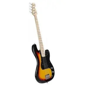Bajo Eléctrico SX Precision 4 Cuerdas Sunburst 3 Tonos + Funda