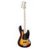 Bajo Eléctrico SX Jazz Bass 4 Cuerdas Sunburst 3 Tonos + Funda