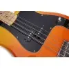 Bajo Eléctrico SX Precision 4 Cuerdas Burning Fire + Funda