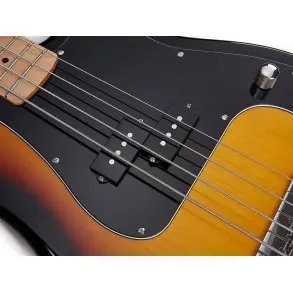 Bajo Eléctrico SX Precision 4 Cuerdas Sunburst 3 Tonos + Funda