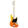 Bajo Eléctrico SX Jazz Bass 4 Cuerdas Burning Fire + Funda
