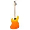 Bajo Eléctrico SX Jazz Bass 4 Cuerdas Burning Fire + Funda