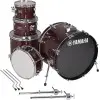 Batería Acústica Yamaha Rydeen De 5 Cuerpos Con Bombo 20 | Color Burgundy Glitter | RDP0F5BGG