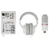 Pack Mixer Streaming Auriculares y Microfono Yamaha AG03MK2WLSPK
