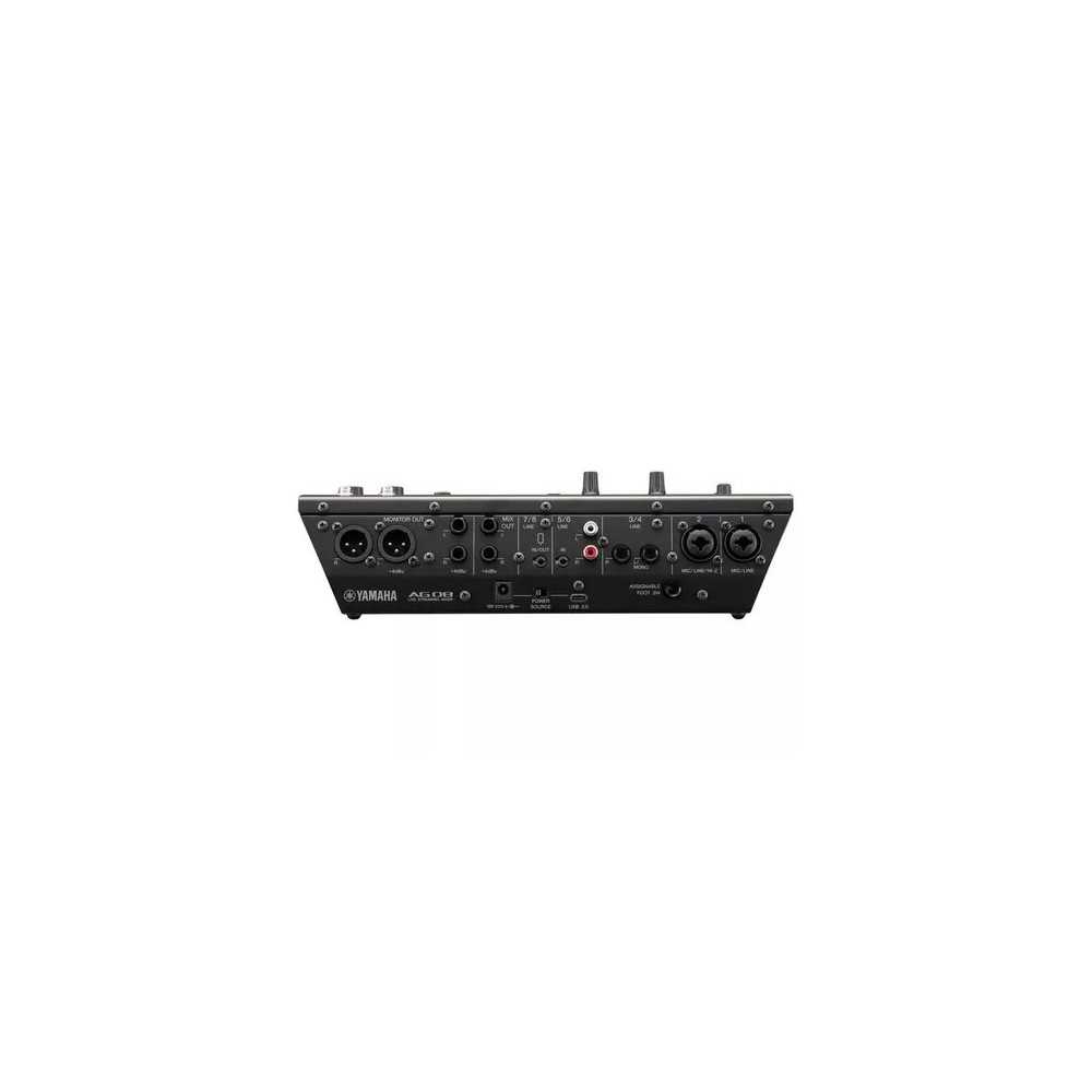 Mixer Yamaha AG08B Streaming Consola 8 Canales USB