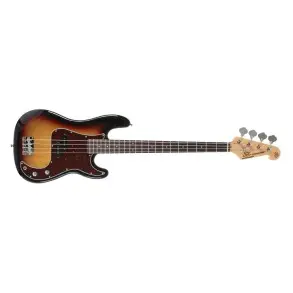 Bajo Eléctrico SX Precision Basswood 4 Cuerdas Sunburst 3 Tonos + Funda