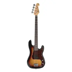 Bajo Eléctrico SX Precision Basswood 4 Cuerdas Sunburst 3 Tonos + Funda